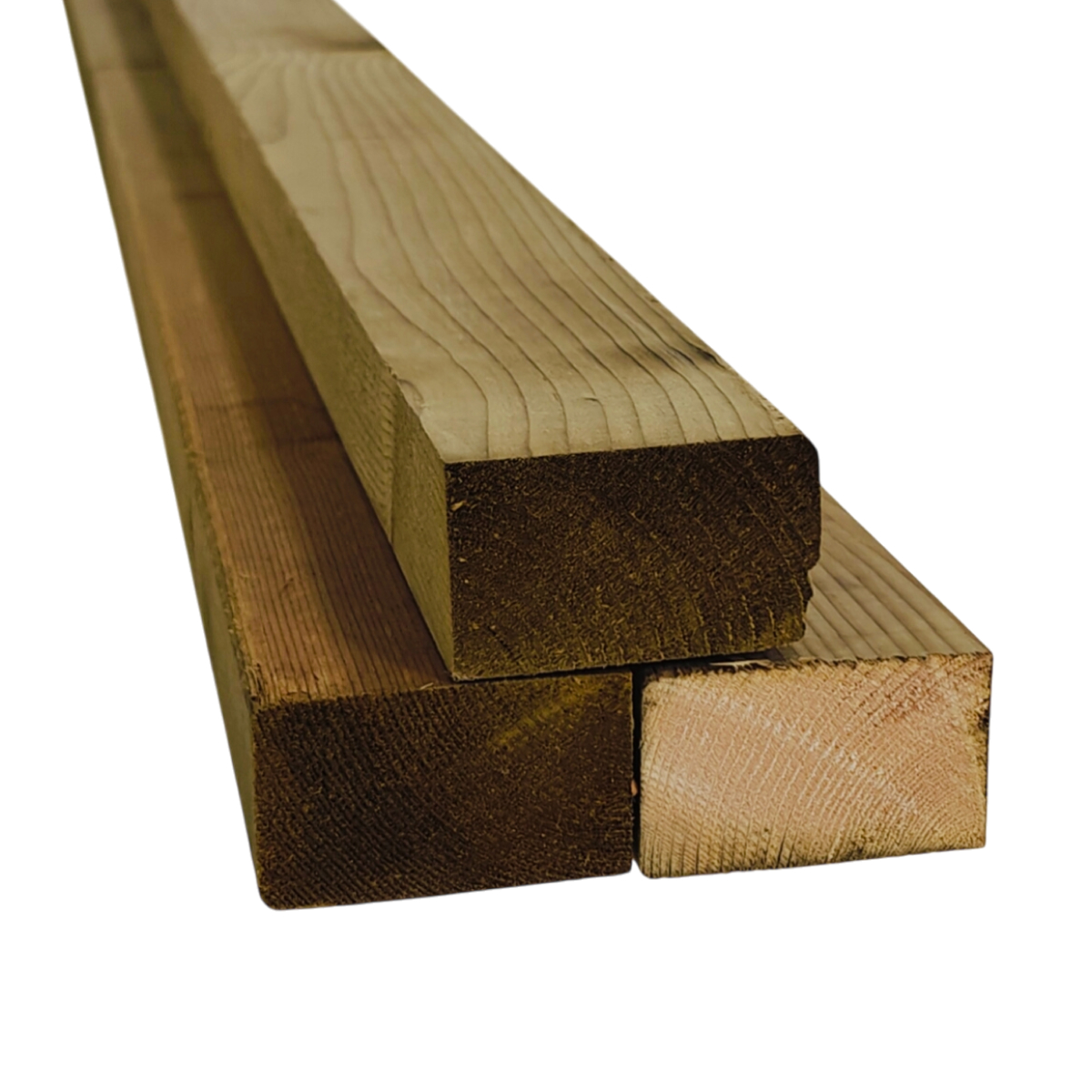 Geïmpregneerd Vuren houten balk 45 x 70 mm