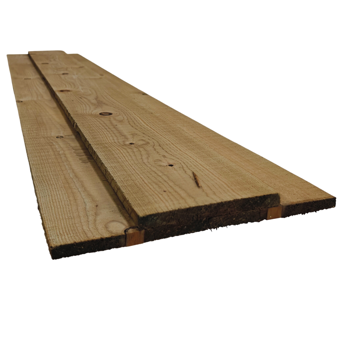 Geïmpregneerd vuren hout plank 12 x 155 mm