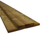 Geïmpregneerd vuren hout plank 18 x 145 mm