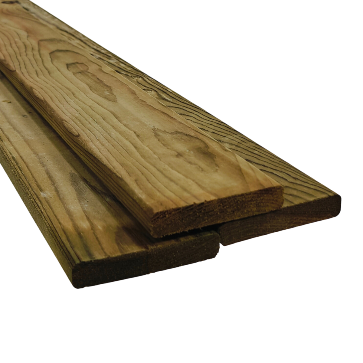 Geïmpregneerd vuren hout plank 18 x 95 mm