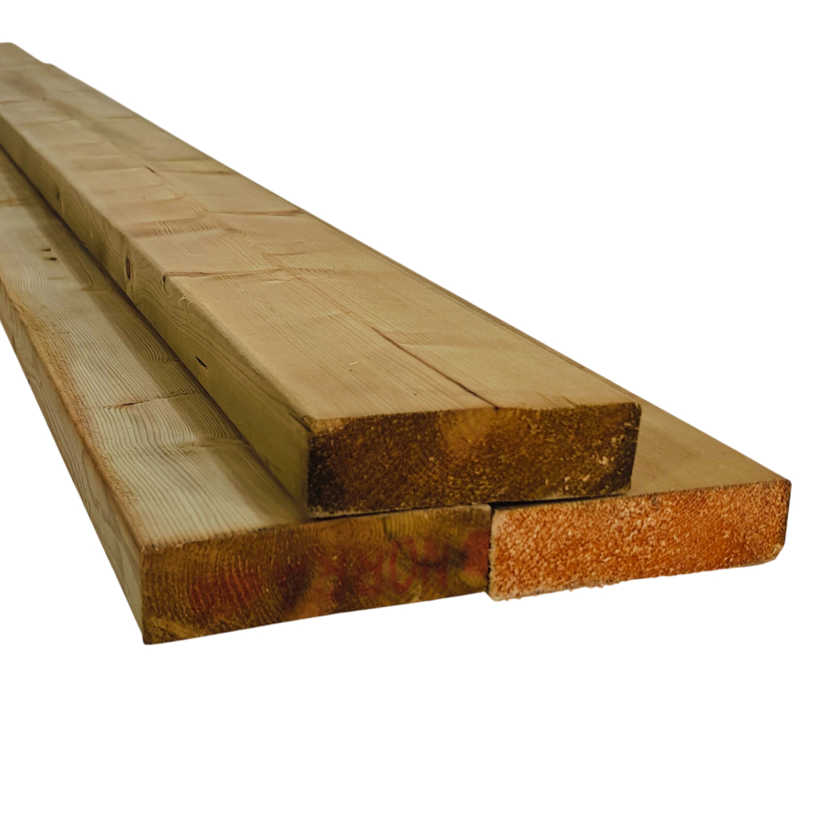 Vuren houten balk 45 x 150 mm geïmpregneerd