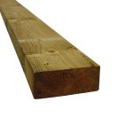 Vuren houten balk 70 x 170 mm geïmpregneerd