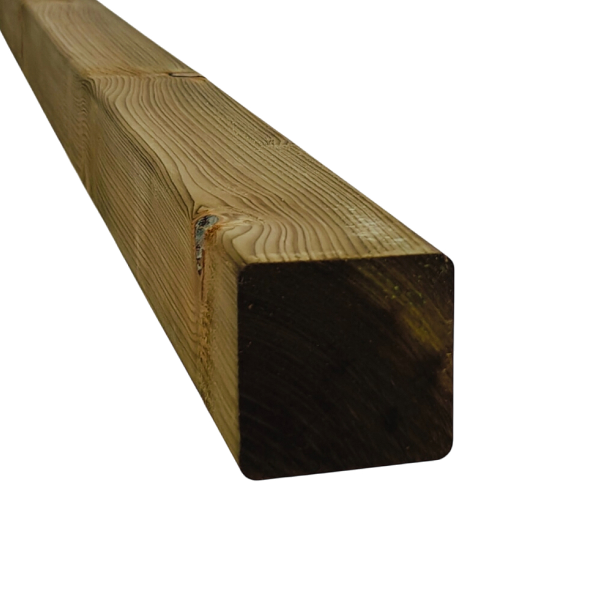 Vuren houten balk 88 x 88 mm geïmpregneerd