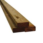 Geïmpregneerd vuren hout balk 28 x 70 mm