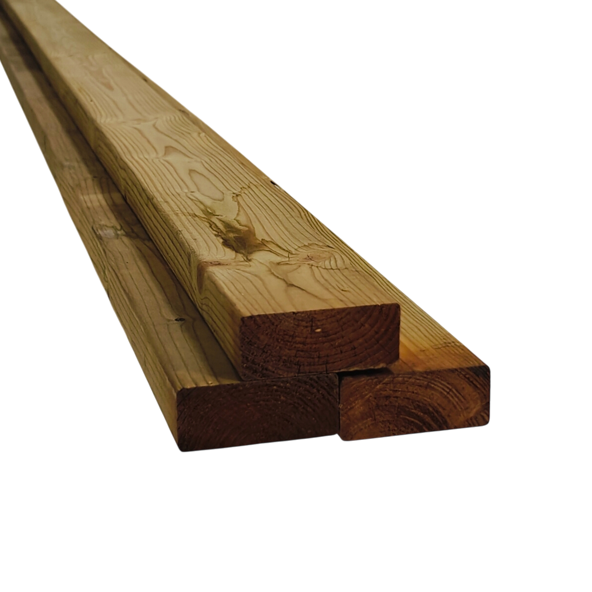 Geïmpregneerd vuren hout balk 28 x 70 mm